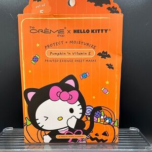 The Crème Shop x Hello Kitty Pumpkin Sheet Mask Box of 5